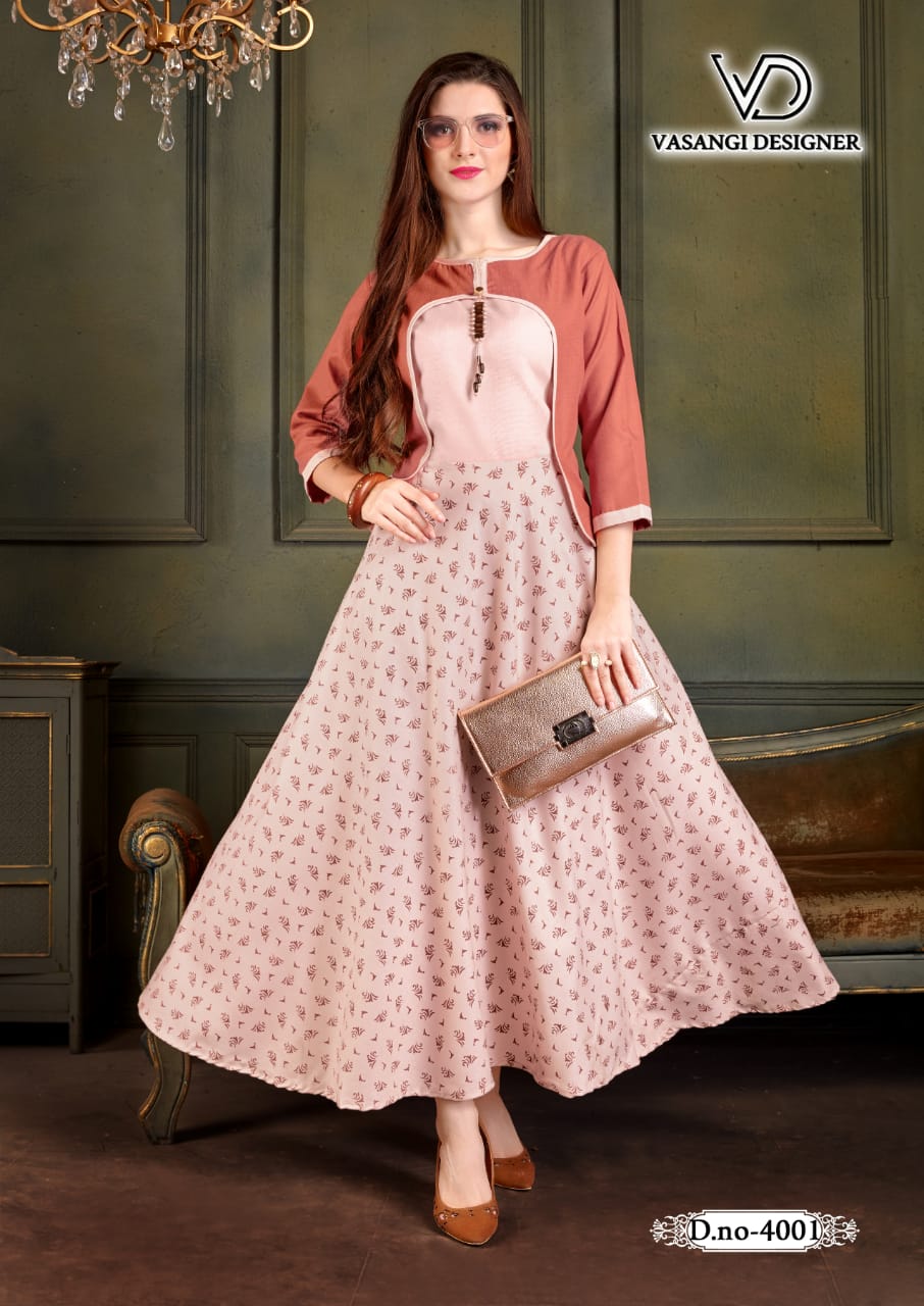 Rangat Vol-2 Vasangi Designer Rubby Slub Kurtis Rangat Vol-2 Vasangi Designer Rubby Slub Kurtis
